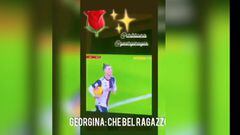 Ya no hay dudas: el vídeo de Georgina que acredita la frialdad entre Cristiano y Sarri