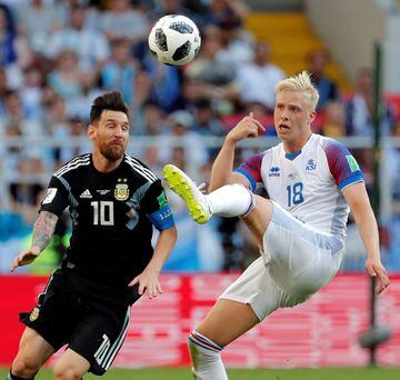 Las mejores imágenes del debut de Argentina en el Mundial