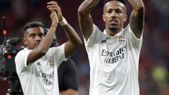 Brazilians Éder Militão and Rodrygo Goes, who were both out of contract at the Bernabéu in 2025, were handed new Real Madrid deals in July.