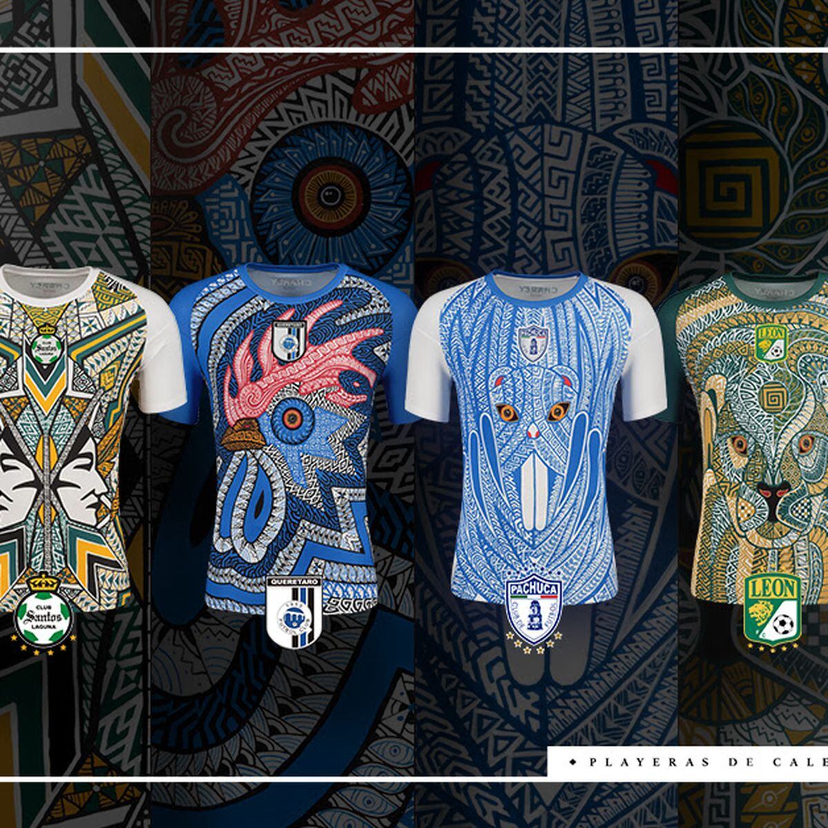 Charly Releases Third Kits for 6 Liga MX Teams Inspired by
