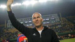 El entrenador franc&eacute;s, Zinedine Zidane.