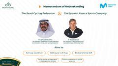 La Federación Saudí y el Movistar firman un acuerdo de colaboración