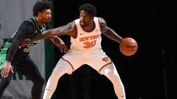 Knicks crush Celtics as Doncic eclipses Jordan