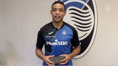 Muriel recibe el premio del Player of the month de Atalanta