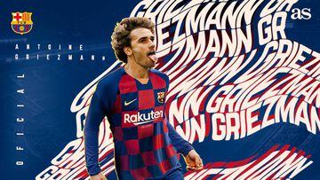 Barcelona announce Griezmann