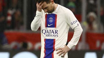 Lionel Messi suffered yet another elimination in the UEFA Champions League after PSG lost to Bayern Munich in a 3-0 aggregate.
