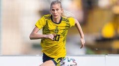 Jakobsson jug&oacute; 90 minutos y anot&oacute; un gol con Suecia.