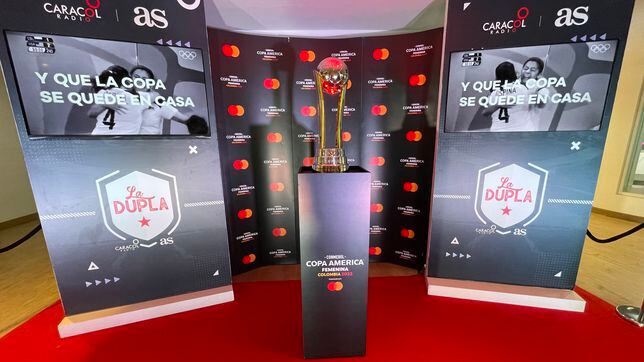 El trofeo de la Copa América Femenina ya está en Colombia