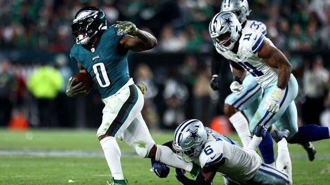 Los Eagles se imponen en duelo divisional a los Cowboys