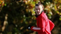 Soccer Football - Euro 2020 Qualifier - Wales Training - The Vale Resort, Hensol, Britain - November 11, 2019   Wales&#039; Gareth Bale during training   Action Images via Reuters/Andrew Couldridge