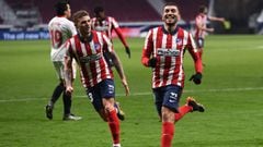 Atlético extend their lead at the top to four points