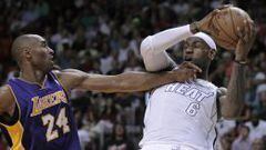 Kobe no pudo detener a un gran LeBron James.