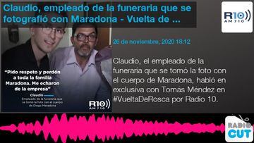 La foto de Maradona que indigna a Argentina: los posibles delitos del empleado de la funeraria