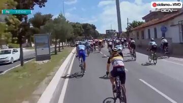 Nairo Quintana sufre dos caídas en segunda etapa del Tour de Turquía