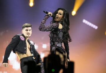 Chanel y los cambios a “SloMo” arrasan en el segundo ensayo de Eurovisión. Twitter: @eurovision