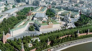 el Kremlin es el centro neurálgico de Moscú.