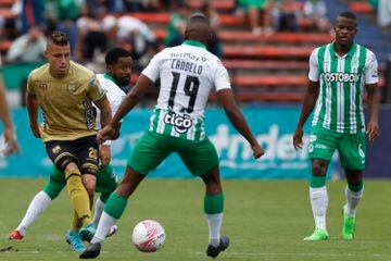 Atlético Nacional y Águilas Doradas se enfrentaron en el Atanasio Girardot por la fecha 16 de la Liga BetPlay II-2022.