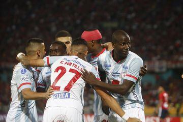 La victoria del DIM 2-1 ante América por Copa Sudamericana en imágenes.