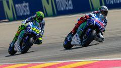 Lorenzo y Rossi lucharon a tope