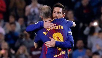 Messi and Iniesta set for symbolic substitution in Camp Nou