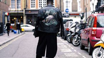 55 ideas de Biker jacket  moda hombre, estilos de moda masculina