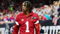 Alabama wide receiver Jameson Williams is expected to be a first-round pick in the 2022 NFL Draft, which takes place in Las Vegas in the final days of April.