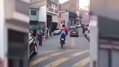 In this nearly 6-minute video, a police officer in Brazil chased a couple on a motorcycle and all participants of the chase pulled off some crazy maneuvers.