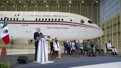 Avión presidencial se va a rentar y se quedará en Santa Lucía