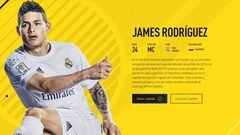 James Rodríguez, candidato a ser portada de FIFA 17