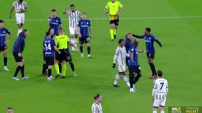 Juan Guillermo Cuadrado en llamas: Gol y expulsión ante Inter 