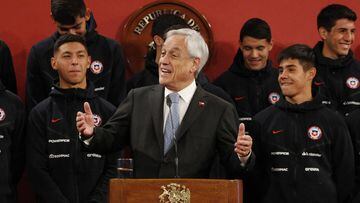 Presidente Piñera prepara anuncio por retorno del fútbol