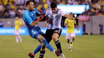 El arquero de la Selecci&oacute;n Colombia David Ospina fue el jugador m&aacute;s destacado en el empate sin goles frente a Argentina en el amistoso jugado en New Jersey.