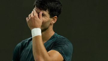 The Spanish star hoped to get to the final in Shanghai to top the ATP rankings again, but Dimitrov was the better player.