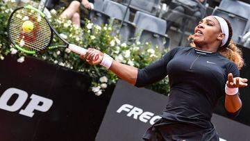 Serena Williams en el Masters 1.000 de Roma