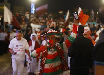 Qatari fans cheer after their national team won the final match against Japan during the 2019 AFC Asian Cup on February 1, 2019, in the Qatari capital Doha.