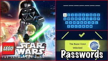 LEGO Star Wars The Skywalker Saga - All codes and passwords: complete list