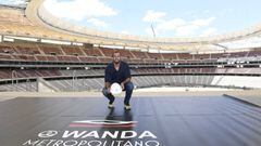 Kiko en el Wanda Metropolitano. 