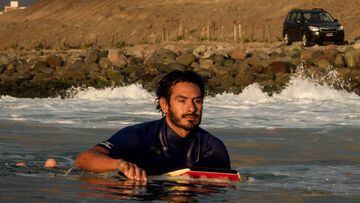 César Bauer busca otro título para el surf peruano