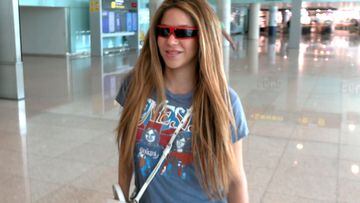 Shakira a su llegada al aeropuerto, a 07 de junio de 2023, en Barcelona (España).
FAMOSOS;AEROPUERTO;CANTANTE
Europa Press Reportajes
07/06/2023