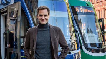 Imagen de Roger Federer en Basilea.