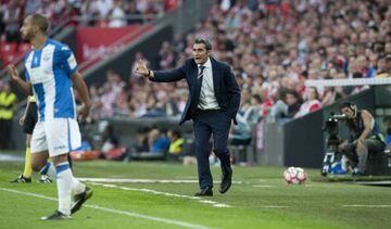 Ernesto Valverde has 14 years' experience in coaching.