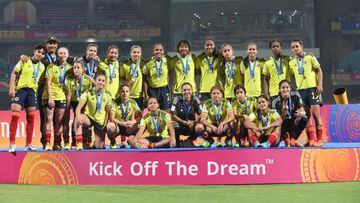 Colombia queda subcampeona del Mundial Femenino Sub 17 de la India. Perdió con España