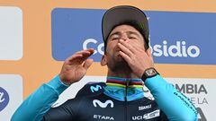 Mark Cavendish, ciclista del Astana, gana en el Tour Colombia.