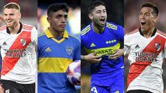 Los jugadores a seguir y promesas del River - Boca por Liga Profesional