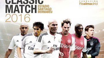 Real Madrid - Ajax Corazón Classic Match: Tickets, kick-off...