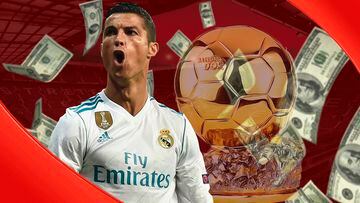 ¡Fortuna! ¿Quién pagó por el Balón de Oro que ganó Cristiano Ronaldo en 2013?