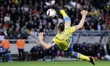 Tras quedar fuera del Mundial 2014, Zlatan y Suecia regresaron para jugar la Euro 2016 en Francia.
