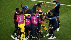 1x1 de Francia: Griezmann fue decisivo y Mbappé brilló