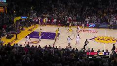 ¡Qué dos últimos segundos! Enorme final del Lakers-Rockets