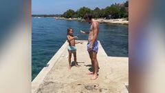 Modric y su hijo o cómo enternecer a todo Instagram